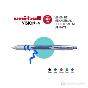 Uni Roller Kalem Vısıon Rt Ubn-178 0.8 Siyah