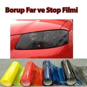 Çizilmez Far Ve Stop Filmi Mavi 30 Cm X 1 Metre