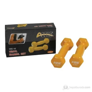 VDS-10 Köşeli Vinly Dambıl Set 0,5  kg * 2 adet ( renkli kutuda)