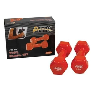 VDS-50 Köşeli Vinyl Dambil Set 2.5 kg x 2 adet