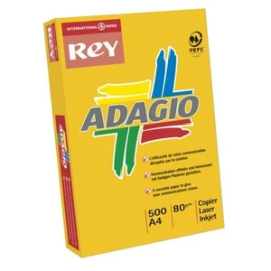 Adagio (A4) 80 Gr. 500'lü Renkli Fotokopi Kağıdı (66-Sarı)