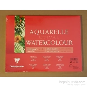 Resim Defteri Etival Watercolor Suluboya 24X32 300Gr 30 Sayfa 93432