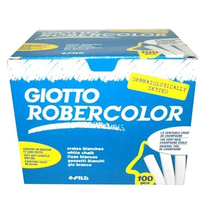 Giotto Robercolor Tozsuz Beyaz Tebeşir 100'lü Paket