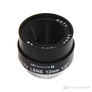 3MK-FL12 Sabit İris 12mm CCTV Lens