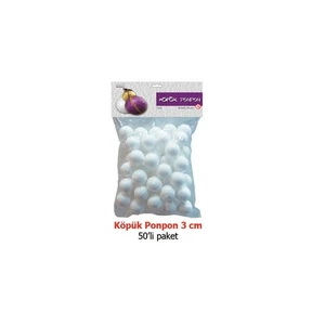 50 Adet 3  Cm Köpük Top  Vınktop3cm-50