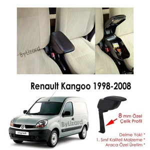 Bylizard Renault Kangoo 98-2008 Kol Dayama Kolçak Siyah