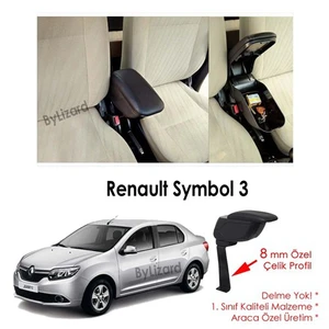 Bylizard Renault Symbol 3 Kol Dayama Kolçak Siyah