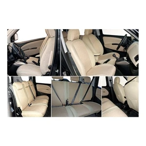 Z tech Renault Megane 2003 sonrası Krem (Bej) renk Araca özel Oto Koltuk Kılıfı