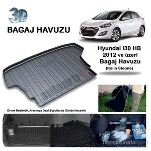 Hyundai İ30 Hb Bagaj Havuzu Kalın Stepne 2012/Üzeri-9007604