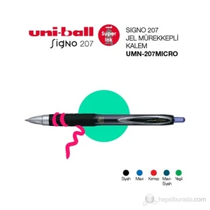 Uni Jel Kalem Sıgno Umn-207 0.5 Mavi
