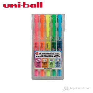 Uni-ball Promark Eye Fosforlu Kalem 5'li Paket (USP-105)