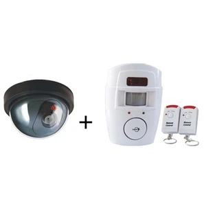Hırsız Savar Set 2 (Lorex LR-SK04 Caydırıcı Dome Kamera + Lorex LR-NG300 Kablosuz Hırsız Alarm