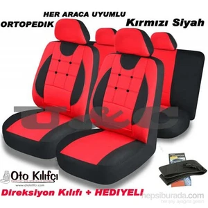 Oto Kılıfcı Düğmeli Kılıf Seti Düğmeli Koltuk Kılıfı Seti