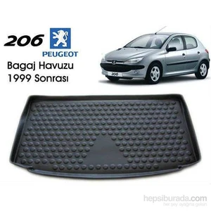 Peugeot 206 Hb Bagaj Havuzu Paspası 1999 Sonrası