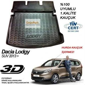 Dacia Lodgy Bagaj Havuzu  Suv 2013 Sonrası