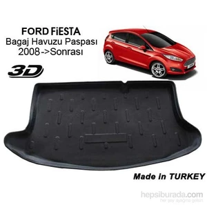 Ford Fiesta Bagaj Havuzu Paspası Hb 2008 Sonrası