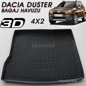 Duster Bagaj Havuzu Bagaj Paspası 4X2 2010 Sonrası