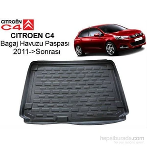Yeni Citroen C4 Bagaj Havuzu Bagaj Paspası 2012 Sonrası