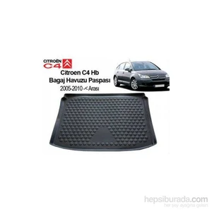 Citroen C4 Bagaj Havuzu Bagaj Paspası 2005-2010