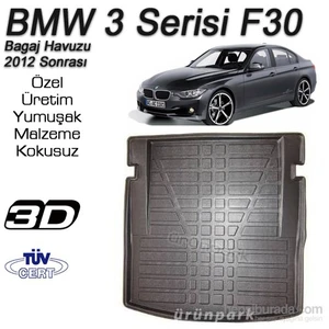 Bmw 3 Serisi F 30 Bagaj Havuzu F30 Paspası