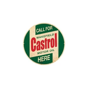 Sticker Master Castrol Eski Logo Sticker Oto Motor Pc Etiket