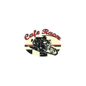 Sticker Master Cafe Racer-6 Sticker Oto Motor Pc Etiket