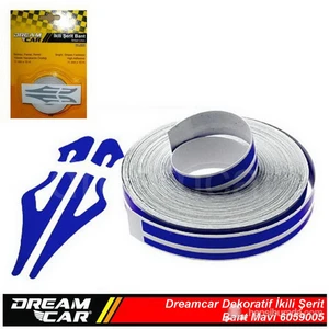 İkili Şerit Bant Mavi 10 M. 6059005