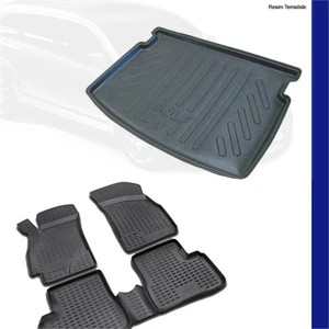 Vw Passat B7 Bagaj Havuzu Ve 3D Paspas 2011-2014