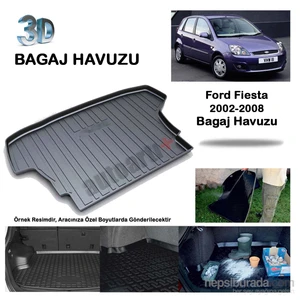 Ford Fiesta Bagaj Havuzu 2002/2008-9007565