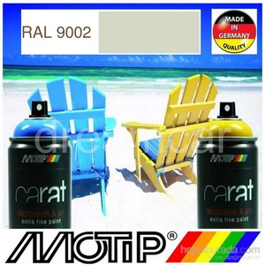 Carat Ral 9002 Parlak Gri Beyaz Akrilik Sprey Boya 400 Ml. Made in Germany 413476