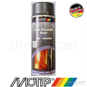 Gri 600°C Isıya Dayanıklı Boya 400ml Made in Germany 420146