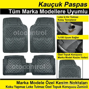 Ford Connect 2005 Model Kauçuk Paspas 39773