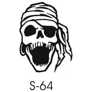 Sticker Master Mumya Kurukafa Sticker Oto Motor Pc Etiket