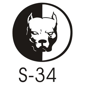 Sticker Master Pitbull Sticker Oto Motor Pc Etiket