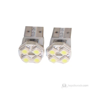 BTCar 4 Ledli Park Ampülü Beyaz 2''li Set 991108