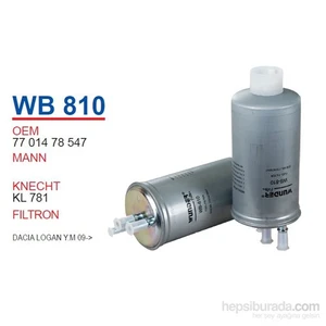 DACIA LOGAN Y.M 09-> Mazot Filtresi OEM NO: 7701478547