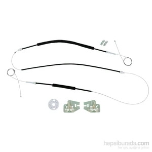 BMW 3 Serisi E46 2001-2005 4/5 Kapı Makyajlı Kasa 51337020660 İçin Ön Sağ Kapı Cam Kriko Tamir Seti