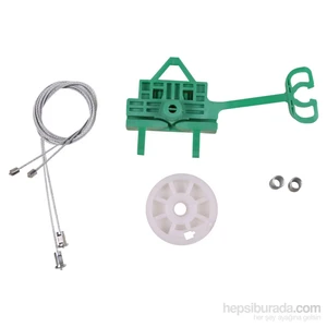 Fiat Linea 323 110 2007-2018 51892560 İçin Elektrikli Ön Sağ Kapı Cam Kriko Tamir Seti