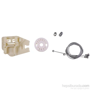 BMW 3 Serisi E46 1998-2005 4/5 Kapı 51358212099 İçin Arka Sol Kapı Cam Kriko Tamir Seti