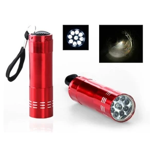 Mini Led El Feneri 9 Led Aliminyum