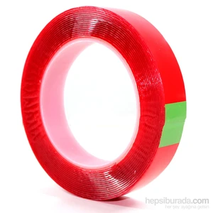 Çift Taraflı Silikon Montaj Bant 20 Mm X 5 Mt