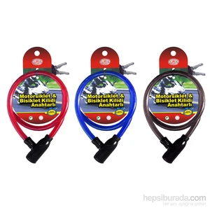 Motosiklet Kilidi 10*80 cm "ANAHTARLI"