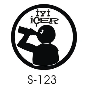 Sticker Master İyi İçer Sticker Oto Motor Pc Etiket