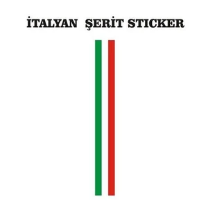 Sticker Master İtalyan Şerit Oto Motor Pc Etiket