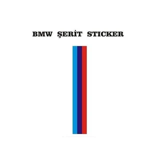 Sticker Master Bmw Şerit Sticker Oto Motor Pc Etiket
