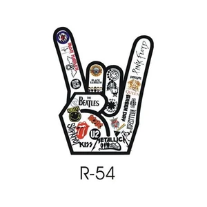 Sticker Master Punk Rock İşaret Sticker Oto Motor Pc Etiket