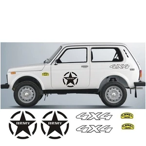 Sticker Master Lada Niva Sticker Set-3 Oto Motor Pc Etiket