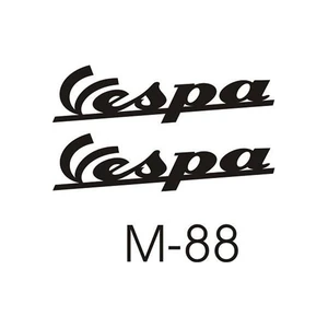 Sticker Master Vespa Yan Grenaj Set Oto Motor Pc Etiket