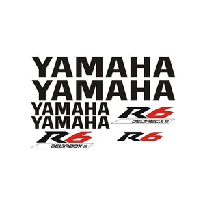 Sticker Master Yamaha R6 Sticker Set Oto Motor Pc Etiket