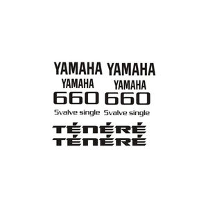 Sticker Master Yamaha Tenere 660 Sticker Set Oto Motor Pc Etiket